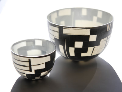 Ararti bowl, porcelain, translucent. anne butler ceramics