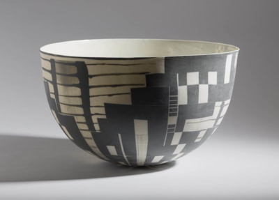 porcelain vessel, porcelain bowl, ararti bowl 2018. anne butler ceramics